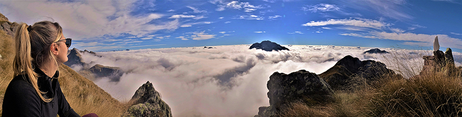 PIETRA QUADRA (2376 m) dalle Baite di Mezzeno-15ott22